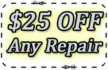 25$ garage door repair